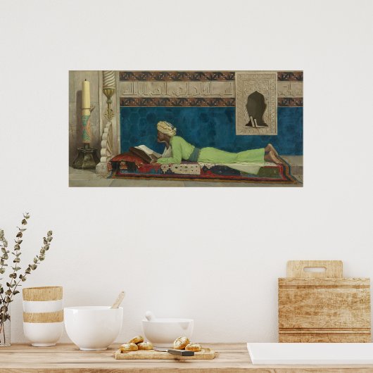 ART - OSMAN HAMDI BEY POSTER (Küche)