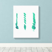 Art Paint Brush Leinwanddruck (Insitu (Holzboden))