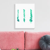 Art Paint Brush Leinwanddruck (Insitu (Wohnzimmer))