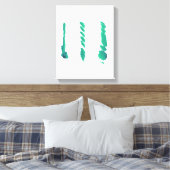 Art Paint Brush Leinwanddruck (Insitu (Schlafzimmer))