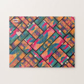 Art Paint Colorado Modern Abstrakt Puzzle (Horizontal)