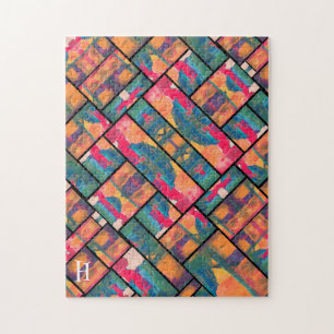 Art Paint Colorado Modern Abstrakt Puzzle