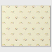 Art Paint Palette Muster Geschenkpapier (Flach)