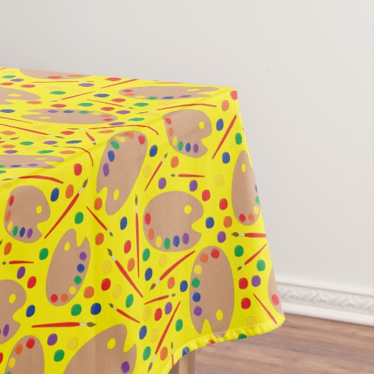 Art Paint Palette Niedlich 1. Geburtstag Party Tischdecke (Beispiel)