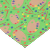 Art Paint Palette Niedlich 1. Geburtstag Party Tischdecke (Schrägansicht)