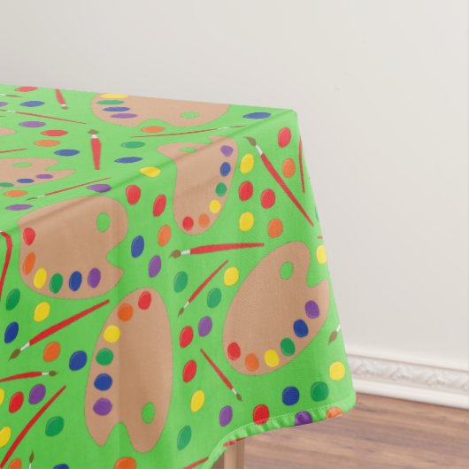 Art Paint Palette Niedlich 1. Geburtstag Party Tischdecke (Beispiel)