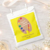 Art Paint Palette Niedlich Kid's Birthday Party Geschenktütchen (Ausgeschnitten)