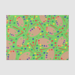 Art Paint Palette Niedlich Kid's Birthday Party Seidenpapier