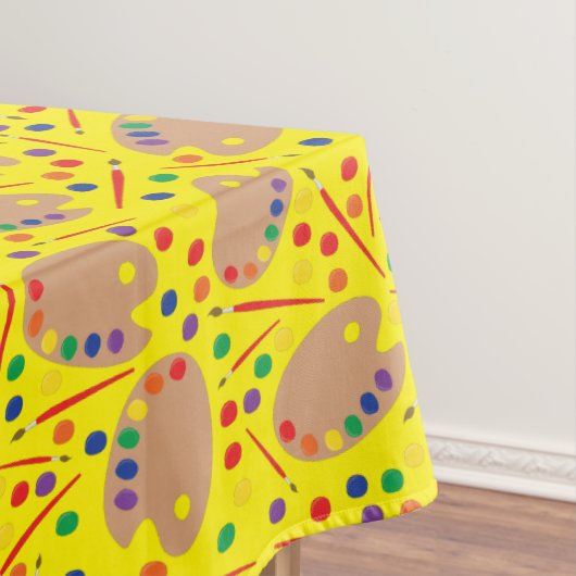Art Paint Palette Niedlich Kid's Birthday Party Tischdecke (Beispiel)