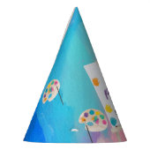 Art Painting Craft Artist Paint Birthday Theme Partyhütchen (Links)