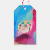 Art Painting Craft Künstler Paint Birthday Vielen Geschenkanhänger (Rückseite)