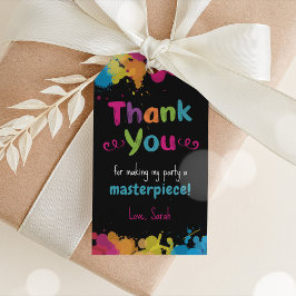 Art Painting Danke Tags, Art Gunst Tags Geschenkanhänger