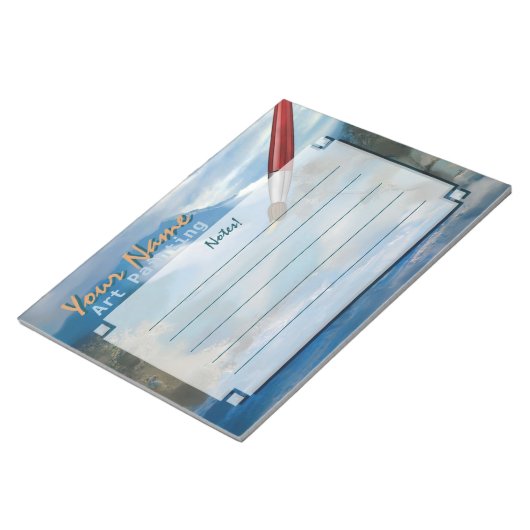 Art Painting - Editor Notizblock (angewinkelt)