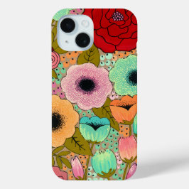Art Painting Flower Garden Apple Case-Mate iPhone Hülle