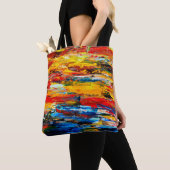 Art painting with palette knifemasterpiece,paintin tasche (Von Nahem)