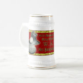 Art Pamplona Stein Bierglas (Vorderseite Links)