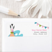 Art Party Address Label (Insitu)
