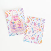 Art Party Birthday Dress for a Mess Einladung