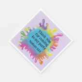 Art Party Children Gefallen Verpackungen Serviette (Ecke)