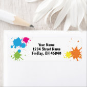 Art Party Colorful Paint Birthday Adresse (Insitu)