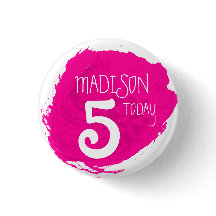 Art Party Farbe dap rosa Namensstufe Schaltfläche