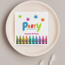 Art Party Kinder Papiertasse