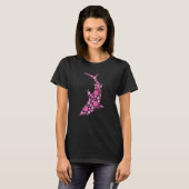 Art Pattern Colorful Shark September International T-Shirt (Vorne ganz)