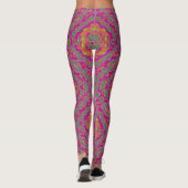 Art Pattern Design Leggings (Rückseite)