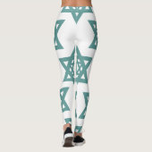Art Pattern Design Leggings (Rückseite)