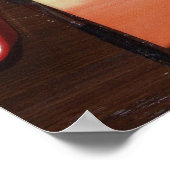 Art, Peace + Liebe Poster (Ecke)