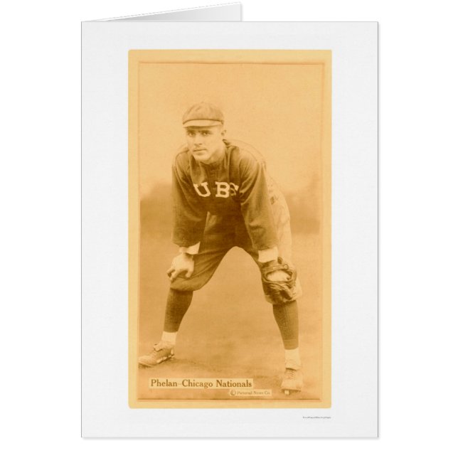 Art Phelan Chicago Cubs Baseball 1914 (Vorne)