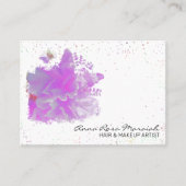 *~* Art Pink Painting Art Butterfly AR3 Visitenkarte (Vorderseite)