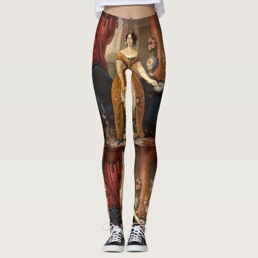 Art Portrait Leggings (Vorderseite)