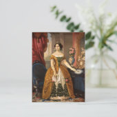 Art Portrait Postkarte (Stehend Vorderseite)