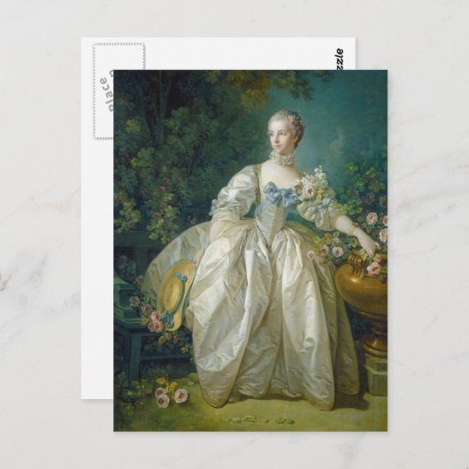 Art Portrait Postkarte (Vorne/Hinten)