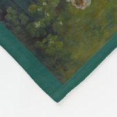 Art Portrait Vlies Decke (Ecke)