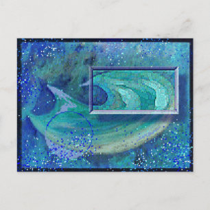 Art Postcard 2 - DRITTE - Ölmalerei Postkarte