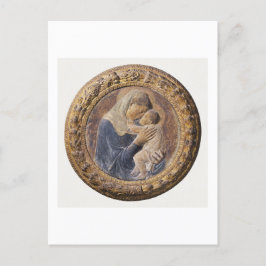 ART POSTCARD: DONATELLO : MADONNA DEI PAZI : 1386 POSTKARTE