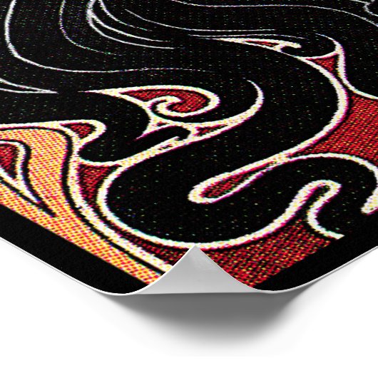 Art Poster: Art Nouveau - Bitter Oriental Poster (Ecke)