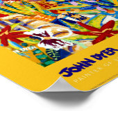 Art Poster: Artist in Residence for Eden Project Poster (Ecke)