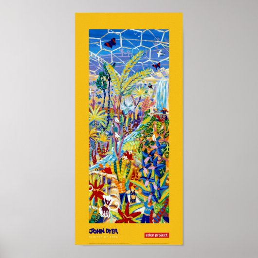 Art Poster: Artist in Residence for Eden Project Poster (Vorne)