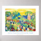 Art Poster: Banana, Buttercup Sky, Trelissick Poster (Vorne)