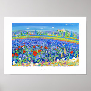 Art Poster: Blume für Honig, Provence. Cairanne Poster