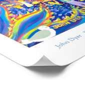 Art Poster: "Dancing under the Lemons" Poster (Ecke)