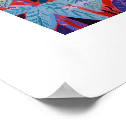 Art Poster: Der Geist des Regenwaldes des Amazonas Poster (Ecke)