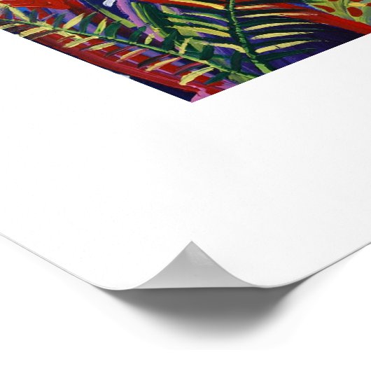 Art Poster: Der Geist des Regenwaldes des Amazonas Poster (Ecke)