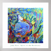 Art Poster: Der Geist des Regenwaldes des Amazonas Poster (Vorne)