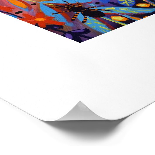 Art Poster: Der Geist des Regenwaldes des Amazonas Poster (Ecke)