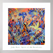 Art Poster: Der Geist des Regenwaldes des Amazonas Poster (Vorne)