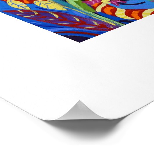 Art Poster: Der Geist des Regenwaldes des Amazonas Poster (Ecke)